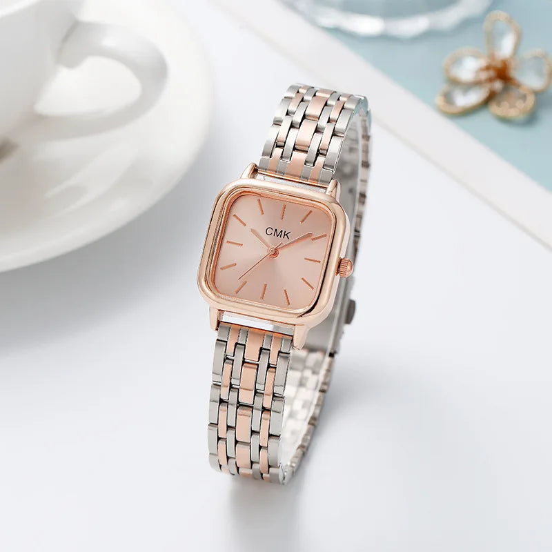 Elegant Women's Stainless Steel Watch