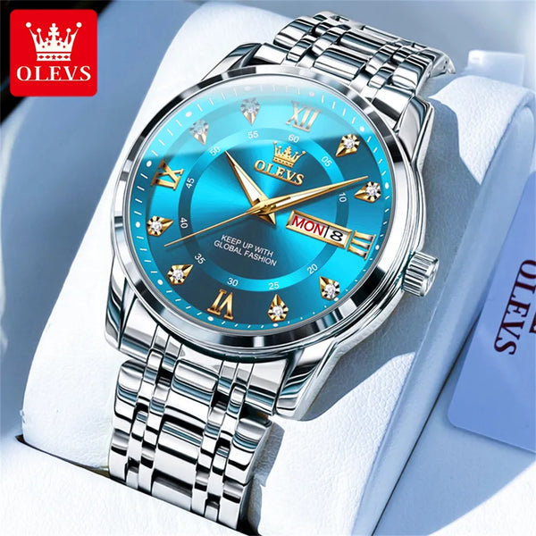 Men's Quartz Waterproof Wristwatch